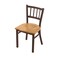 Holland Bar Stool Co 610 Contessa 18" Chair with Bronze Finish and Medium Oak Seat 61018BZMedOak - alternate 1